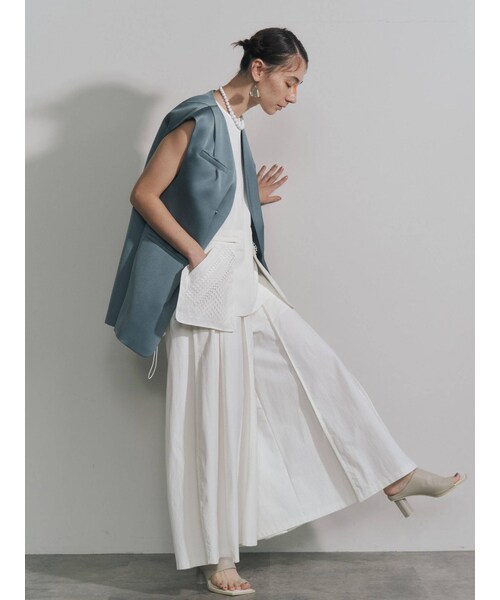 UN3D. VEST LIKE White レア！！ Ultra Vest 5L | Não tingido & Branco | On Brasil