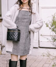 OLIVE des OLIVE | ビットミニキャミワンピース(ワンピース)