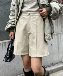 CIAOPANIC | フェイクレザーショートパンツ(その他パンツ)