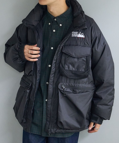 DISCOAT（ディスコート）の「【FIRST DOWN】MULTIPOCKET DOWN JACKET 