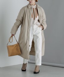 ear PAPILLONNER（イアパピヨネ）の「【BURLAP OUTFITTER】手洗い可・中綿ロングコート（ダウンジャケット/コート）」