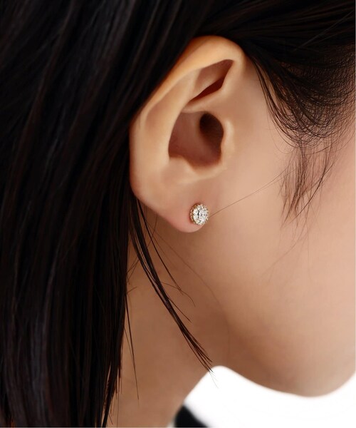 今だけLilas リラK18 パヴェダイヤティアドロップピアス  定価49500 今だけLilas リラK18 パヴェダイヤティアドロップピアス 定価49500