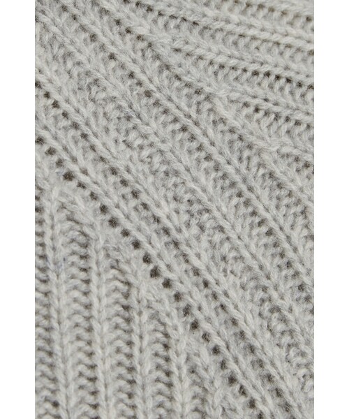 alexanderwang(アレキサンダーワン)の「T by Alexander Wang Wool and cashmere-blend sweater(ニット/セーター・レディース・Gray・medium/x small/small/large)」の3枚目の写真