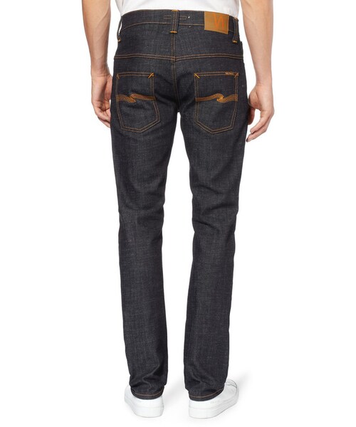 Nudie Jeans（ヌーディージーンズ）の「Nudie Jeans Thin Finn Slim-Fit Organic Dry Denim Jeans（デニムパンツ・メンズ・Blue・30W 32L/38W 34L/28W 32L/32W 32L/36W 34L/34W 34L/36W 32L/38W 32L/33W 34L/32W 34L/34W 32L/31W 32L/33W 32L）」の7枚目の写真