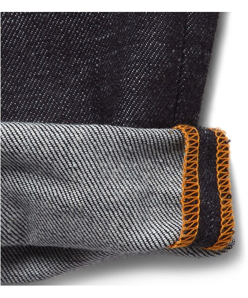 Nudie Jeans（ヌーディージーンズ）の「Nudie Jeans Thin Finn Slim-Fit Organic Dry Denim Jeans（デニムパンツ・メンズ・Blue・30W 32L/38W 34L/28W 32L/32W 32L/36W 34L/34W 34L/36W 32L/38W 32L/33W 34L/32W 34L/34W 32L/31W 32L/33W 32L）」の6枚目の写真