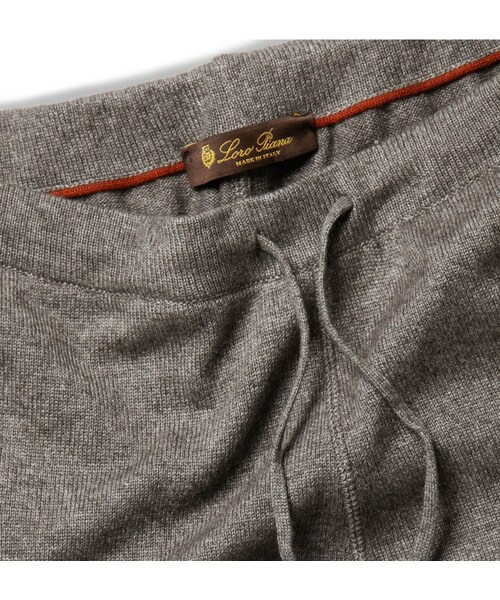 パンツ LORO PIANA GREY SILK PANTS Loro Piana（ロロ・ピアーナ）の「Loro Piana Cashmere and Silk