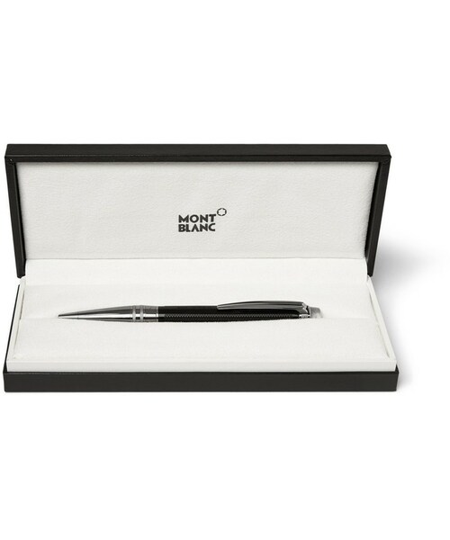 MONTBLANC（モンブラン）の「Montblanc Starwalker Extreme Engraved Resin Ballpoint Pen（ステーショナリー・メンズ・Black・One Size）」の4枚目の写真