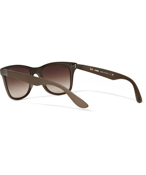 Ray-Ban（レイバン）の「Ray-Ban Wayfarer Liteforce Acetate Sunglasses（サングラス・メンズ・BROWN/Blue・One Size）」の9枚目の写真