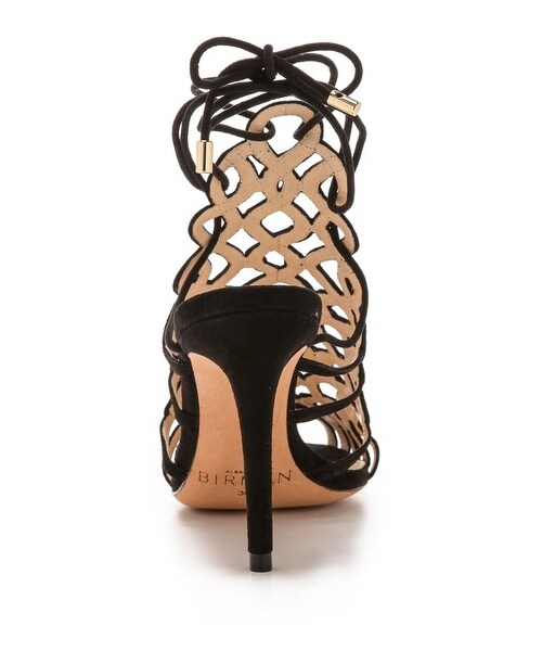 Alexandre Birman（アレクサンドレバーマン）の「Alexandre Birman Suede Woven Sandals（サンダル・レディース・Black・38.5/36.5/39/40/37/37.5/39.5/36/38）」の3枚目の写真