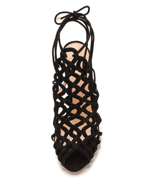 Alexandre Birman（アレクサンドレバーマン）の「Alexandre Birman Suede Woven Sandals（サンダル・レディース・Black・38.5/36.5/39/40/37/37.5/39.5/36/38）」の4枚目の写真