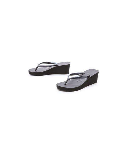 havaianas（ハワイアナス）の「Havaianas High Fashion Wedge Flip Flops（サンダル・レディース・Black・36/39/38/35/37）」の3枚目の写真
