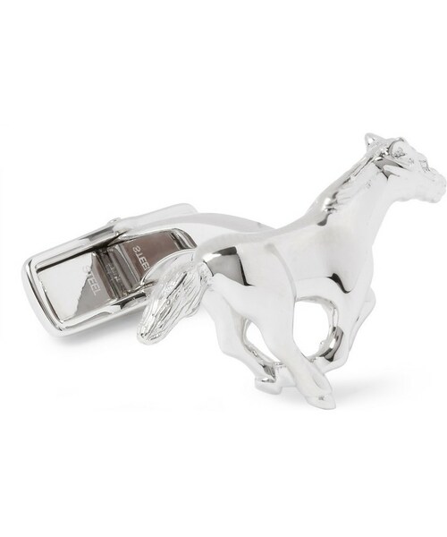 Alfred Dunhill シルバー カフリンクス Alfred Dunhill（-）の「Alfred Dunhill Silver-Plated Horse