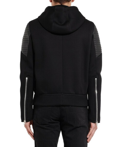 GIVENCHY（ジバンシイ）の「Givenchy Hooded Leather and Neoprene