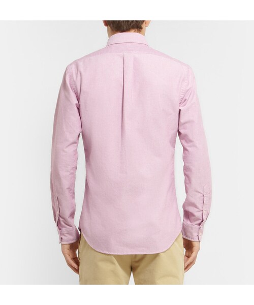 POLO RALPH LAUREN（ポロ ラルフ ローレン）の「Polo Ralph Lauren Slim-Fit Button-Down Collar Cotton Oxford Shirt（シャツ/ブラウス・メンズ・RED/Pink・L/S/XXL/XL/M）」の12枚目の写真
