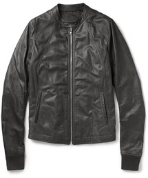 Rick Owens（リックオウエンス）の「Rick Owens Leather Bomber Jacket