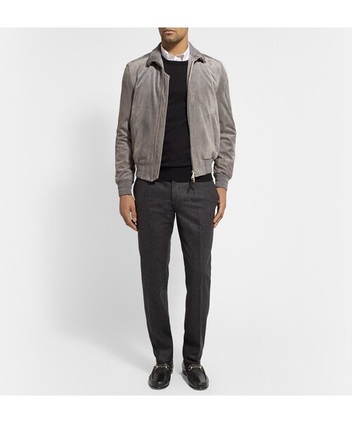 GUCCI（グッチ）の「Gucci Horsebit Polished-Leather Loafers（その他シューズ・メンズ・Black・UK 5 (US 6)/UK 6 (US 7)/UK 7 (US 8)/UK 7.5 (US 8.5)/UK 8 (US 9)/UK 8.5 (US 9.5)/UK 9 (US 10)/UK 9.5 (US 10.5)/UK 10 (US 11)/UK 11 (US 12)/UK 12 (US 13)）」の7枚目の写真