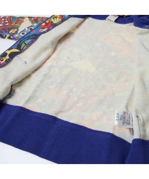 PARTY PARTY（パーティーパーティー）の「裏毛PARKA（トップス・キッズ・ブラック/ブルー/キャメル・70/80/90/95/100/110/120）」の12枚目の写真