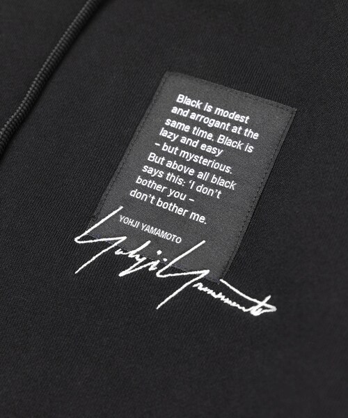 Yohji Yamamoto（ヨウジヤマモト）の「Yohji Yamamoto × NEW ERA NEW ERA HOODIE（その他・メンズ・BLACK/01・03/04/05）」の2枚目の写真
