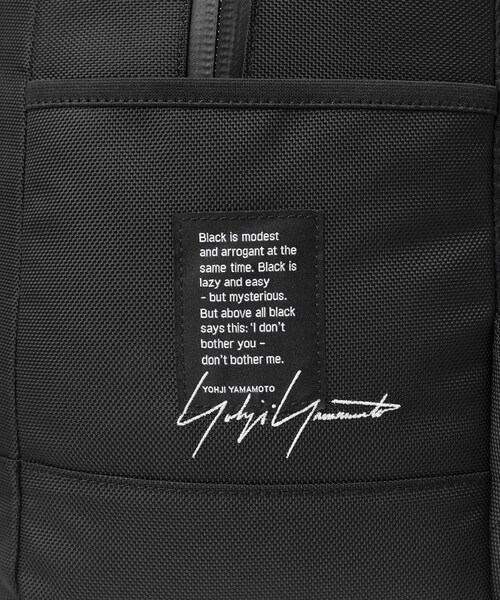 Yohji Yamamoto（ヨウジヤマモト）の「Yohji Yamamoto × NEW ERA LIGHT PACK YY ADDR（バッグ・メンズ・BLACK/01・03）」の5枚目の写真