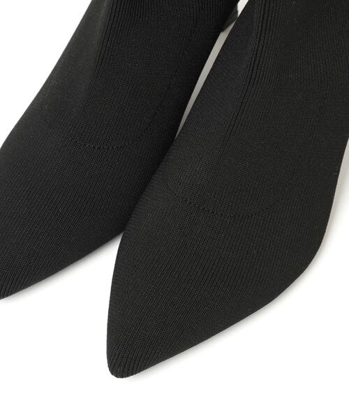 LOWRYS FARM（ローリーズファーム）の「ソックスヒールブーツ（シューズ・レディース・ポインテッド/スクエア・M(23-23.5)/L(24-24.5)）」の10枚目の写真