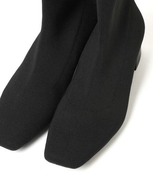 LOWRYS FARM（ローリーズファーム）の「ソックスヒールブーツ（シューズ・レディース・ポインテッド/スクエア・M(23-23.5)/L(24-24.5)）」の17枚目の写真