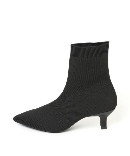 LOWRYS FARM（ローリーズファーム）の「ソックスヒールブーツ（シューズ・レディース・ポインテッド/スクエア・M(23-23.5)/L(24-24.5)）」の5枚目の写真