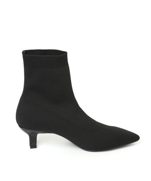 LOWRYS FARM（ローリーズファーム）の「ソックスヒールブーツ（シューズ・レディース・ポインテッド/スクエア・M(23-23.5)/L(24-24.5)）」の6枚目の写真