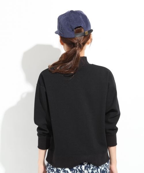 LOWRYS FARM(ローリーズファーム)の「☆WEB先行予約☆ポンチスタンドプルオーバーロングスリーブ(トップス・レディース・オフ/ブラック・M/L)」の4枚目の写真