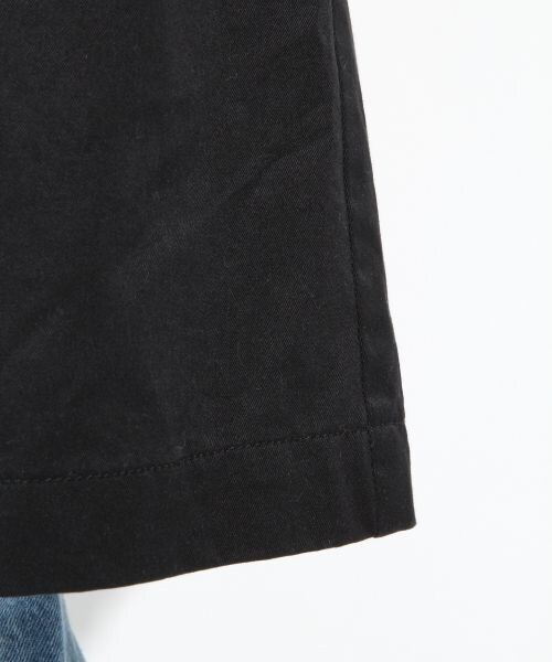 LOWRYS FARM（ローリーズファーム）の「☆WEB先行予約☆ロングトレンチコート（ジャケット/アウター・レディース・ブラック/ベージュ・Ｍ/Ｌ）」の9枚目の写真