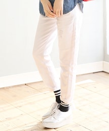 LOWRYS FARM | ☆WEB先行予約アイテム☆ＣＯＮＥクラッシュデニムパンツ(パンツ)