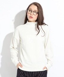 LOWRYS FARM | カワリアミスタンドプルオーバーロングスリーブ(トップス)