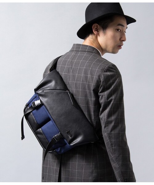 JUNRED（ジュンレッド）の「【先行予約】【LARKiNS×JUNRed】別注メッセンジャーバッグ（バッグ・メンズ・ブラック/カーキ/ネイビー・F）」の16枚目の写真