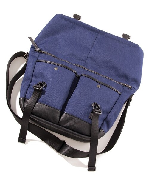 JUNRED（ジュンレッド）の「【先行予約】【LARKiNS×JUNRed】別注メッセンジャーバッグ（バッグ・メンズ・ブラック/カーキ/ネイビー・F）」の10枚目の写真