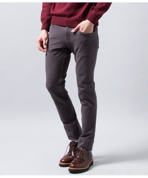 JUNRED（ジュンレッド）の「ニットライクスキニーパンツ（パンツ・メンズ・ブラック/グレー/グリーン系/ネイビー・0/1/2）」の2枚目の写真