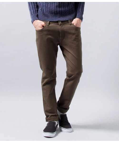 JUNRED（ジュンレッド）の「ニットライクスキニーパンツ（パンツ・メンズ・ブラック/グレー/グリーン系/ネイビー・0/1/2）」の5枚目の写真