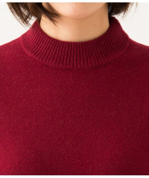 ADAM ET ROPE'（アダムエロペ）の「12Gウールニットワンピース（ワンピース/ドレス・レディース・ブラック/グレー/ワイン・38）」の7枚目の写真