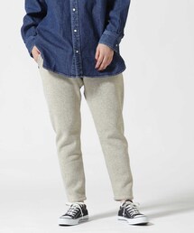 BEAVER（ビーバー）の「BURLAP OUTFITTER/バーラップアウトフィッター KNIT FREECE PATCHED PANT ニットフリースパッチパンツ（パンツ）」
