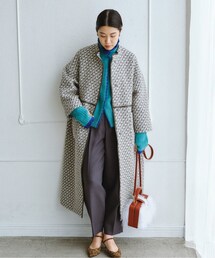 IENA（イエナ）の「《予約》IENA LA BOUCLE LINTONパイピングコート 
