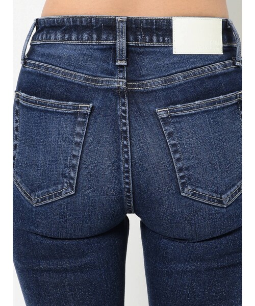 GYDA（ジェイダ）の「M/W G SQUAREレーザーデザインスキニーデニムパンツ（デニムパンツ・インディゴ/アイスブルー・XS/M/S）」の14枚目の写真