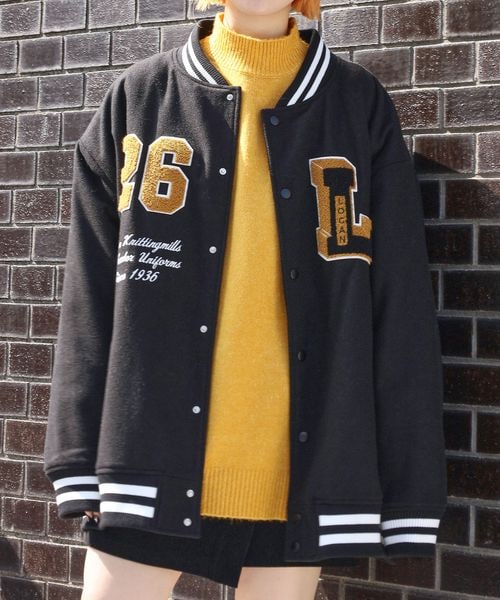 PAGEBOY（ページボーイ）の「ローガンコラボスタジャン（）」 - WEAR
