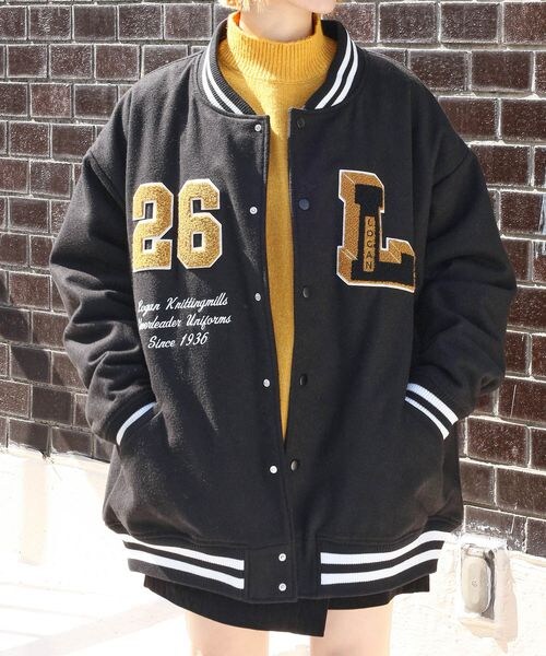 PAGEBOY（ページボーイ）の「ローガンコラボスタジャン（）」 - WEAR