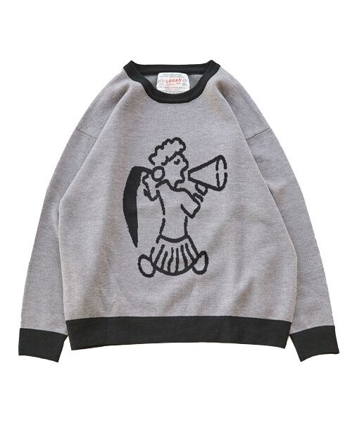 PAGEBOY（ページボーイ）の「ローガンコラボガールＪＱニット（トップス・レディース・ブラック09/グレー15/ブルーグリーン72・FREE）」の17枚目の写真