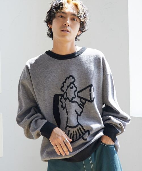 PAGEBOY（ページボーイ）の「ローガンコラボガールＪＱニット（トップス・レディース・ブラック09/グレー15/ブルーグリーン72・FREE）」の18枚目の写真