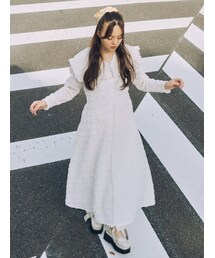 merry jenny | checkスクエアカラーワンピース(ワンピース)