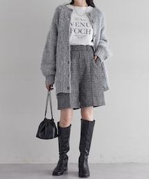 DISCOAT | チェックショートパンツ(その他パンツ)