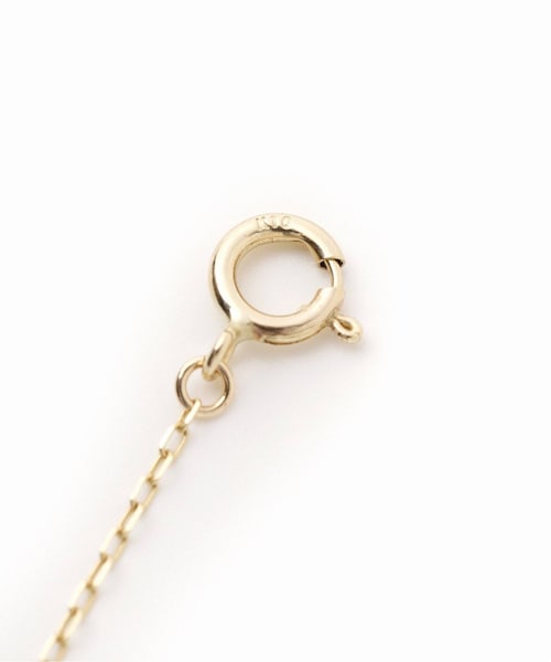 Lilas(リラ)の「《予約》ダークトーンマルチストーンネックレス K10(腕時計・ゴールド/(090)/フリー/残り1点)」の8枚目の写真