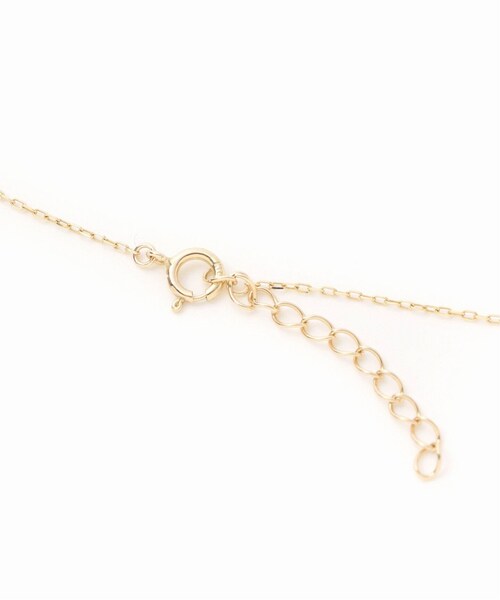 Lilas(リラ)の「《予約》ダークトーンマルチストーンネックレス K10(腕時計・ゴールド/(090)/フリー/残り1点)」の6枚目の写真