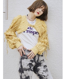 jouetie | 2WAYマムルークスリーブトップス(カーディガン/ボレロ)