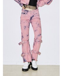 jouetie | ストレートベルトデニム【セットアップ対応】(デニムパンツ)