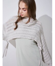 MERCURYDUO | リリヤーンスカシアミモモンガニット(ニット/セーター)